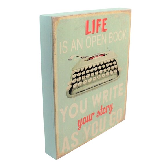 Inspiration Wooden Wall Hanging Home Decor Wood Hanging Plaque Rustic Sign - Picture 4 of 8